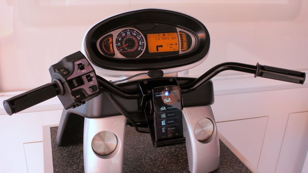 Visteon Motorcyle Connected Instrument Cluster