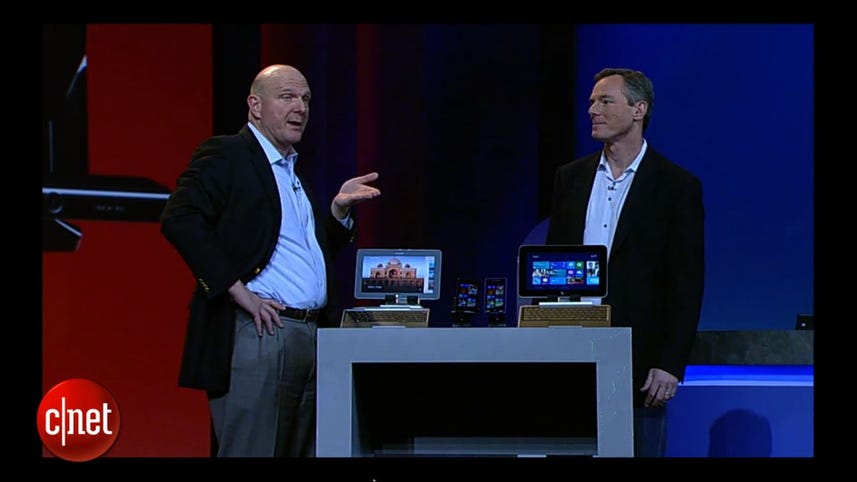 Microsoft CEO Steve Ballmer's surprise return to CES