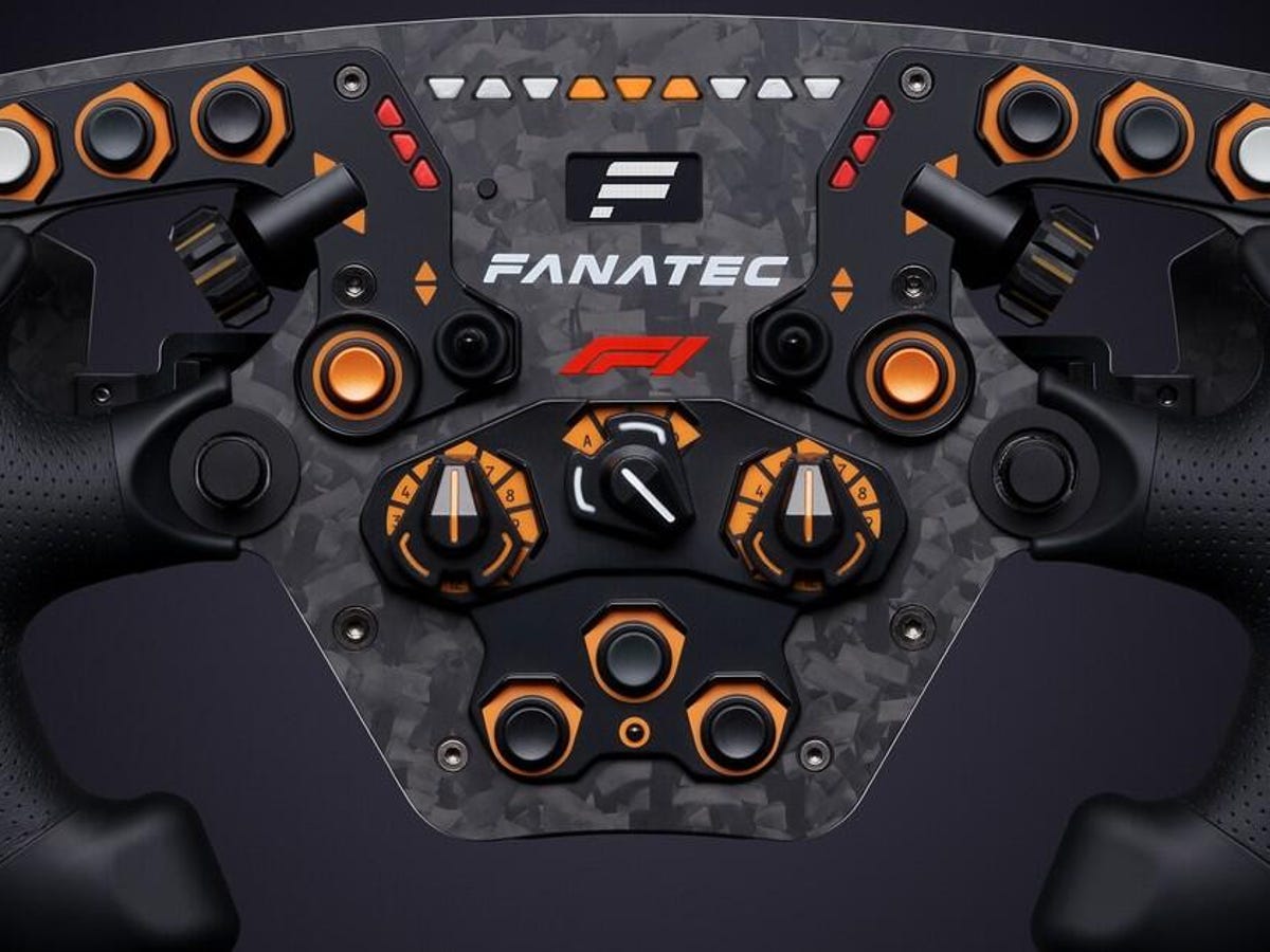 Fanatec's new wheel brings forged carbon to your iRacing rig - CNET