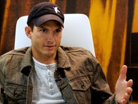 <p>Ashton Kutcher has a lot of thoughts on social media, 5G and more.&nbsp;</p>