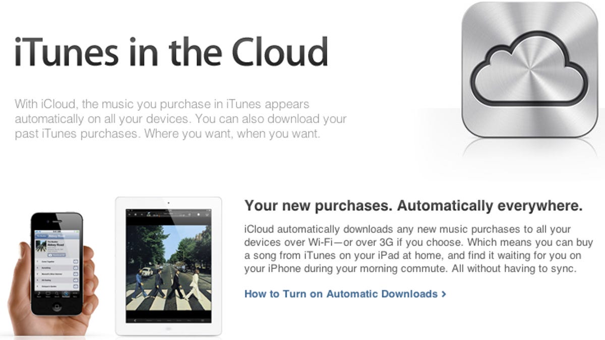 iCloud is the height of 2011&apos;s online storage trend.