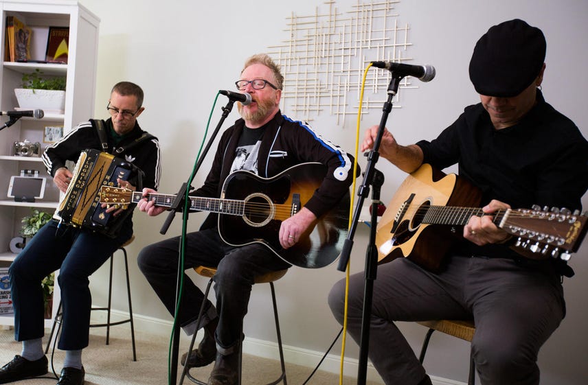 Flogging Molly performs Life Is Good live in the Xfinity CNET Smart Home