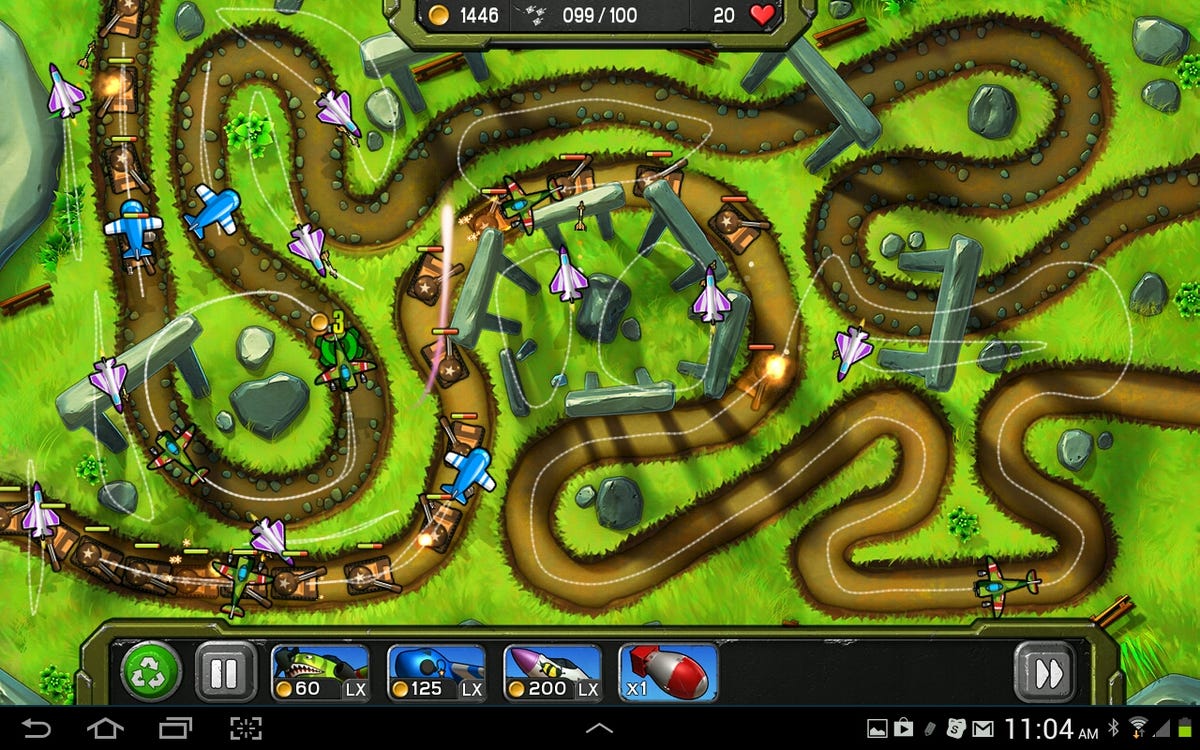 Air Patriots for Android review:  adds mobile units to tower defense  genre - CNET