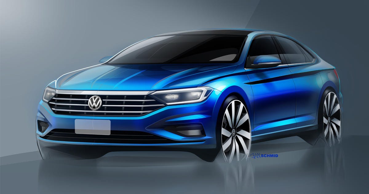 2019 Volkswagen Jetta rendering