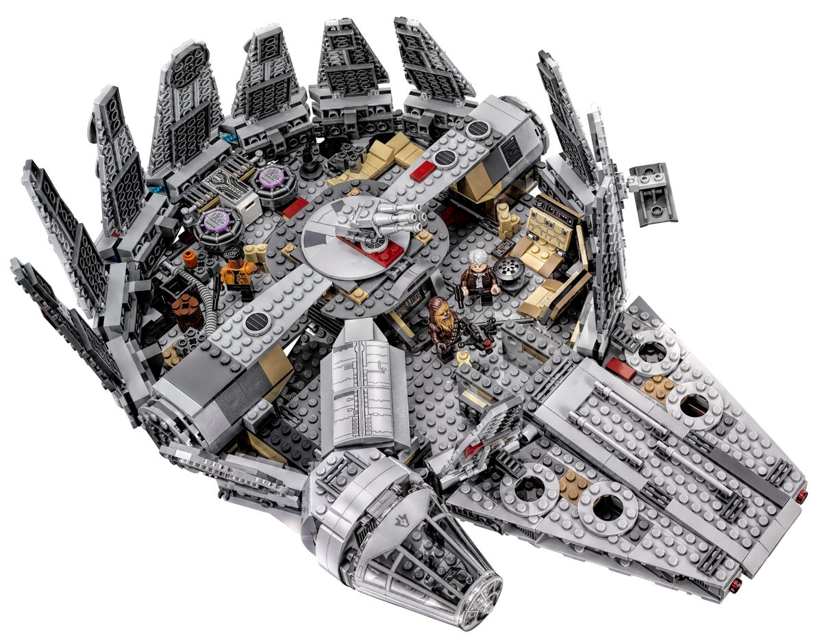 Dårlig skæbne parade I de fleste tilfælde See Star Wars Lego Millennium Falcon sets over the years - CNET