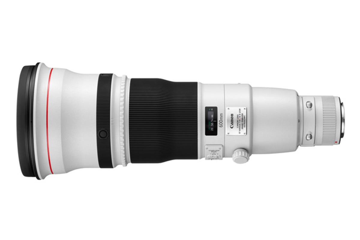 Canon's EF 600mm f/4L IS II USM supertelephoto is due to ship in June with a price of $12,000.