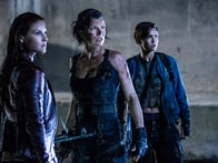 <p>Ali Larter, Milla Jovovich and Ruby Rose star in Screen Gems' RESIDENT EVIL: THE FINAL CHAPTER.</p>