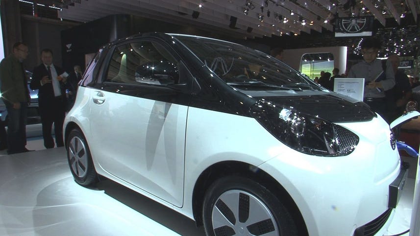 The Toyota iQ EV has limited range and limited availability