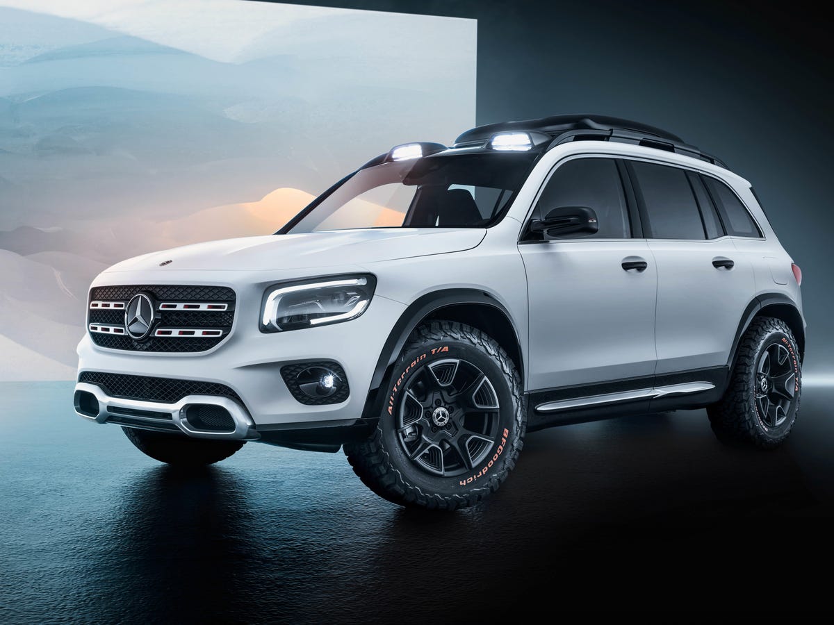Mercedes-Benz Concept GLB is a compact SUV with room for seven