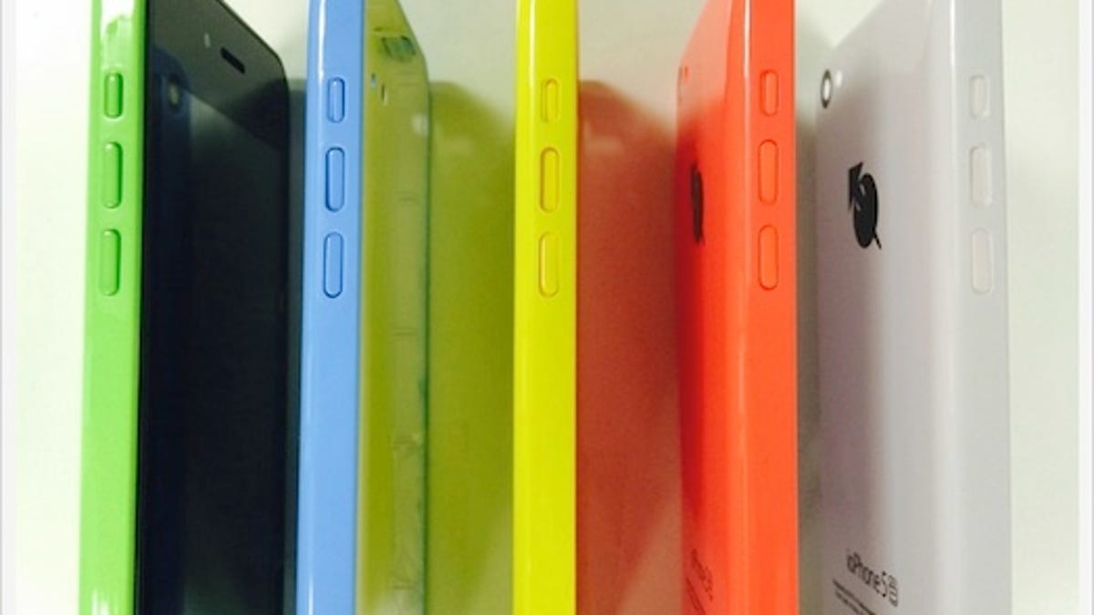 The ioPhone5: Swap out one letter and you have the iPhone 5C. And it looks like one too.