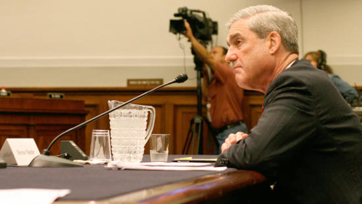 FBI Director Robert Mueller tells Senate panel that agents need to "be able to obtain those communications," in this file photo.