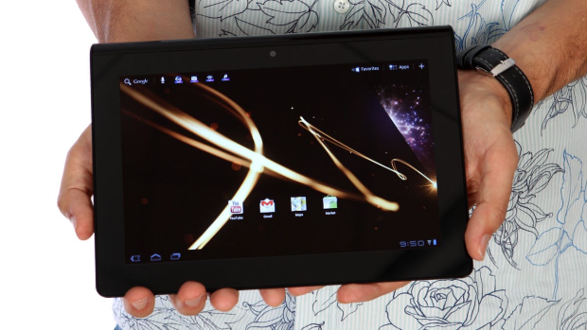 Sony's first-generation Tablet S.
