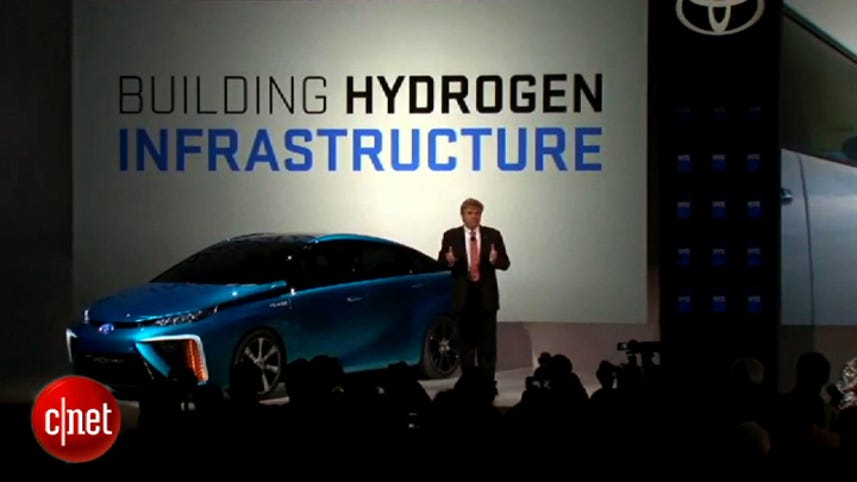 Toyota outlines hydrogen fuel cell ambitions