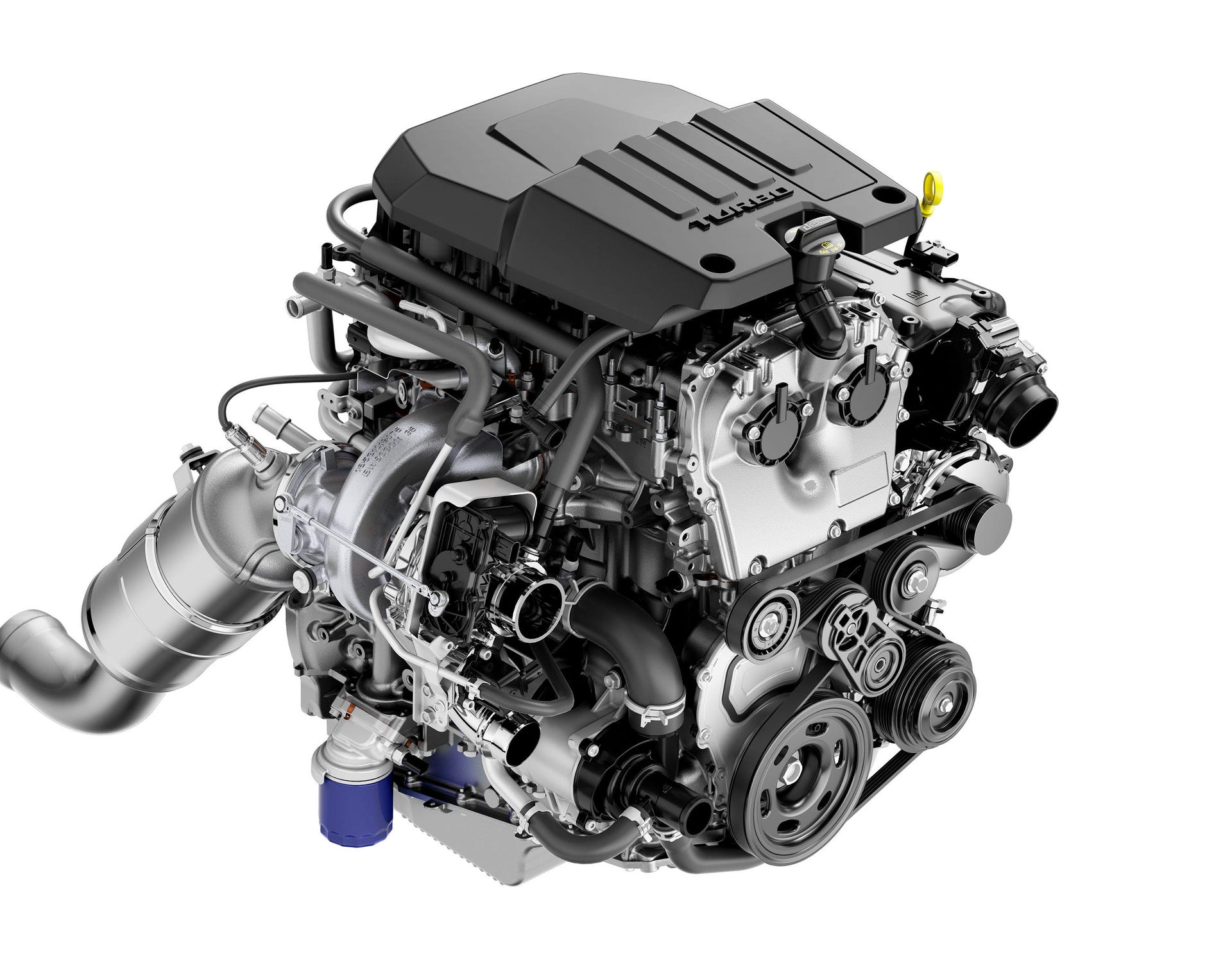 2019 Chevrolet Silverado 2.7-liter four-cylinder turbo engine