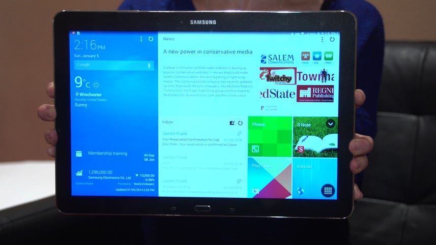 Samsung Galaxy NotePro kicks up productivity