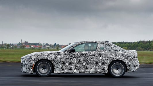 2022 BMW 2 Series Coupe camouflaged