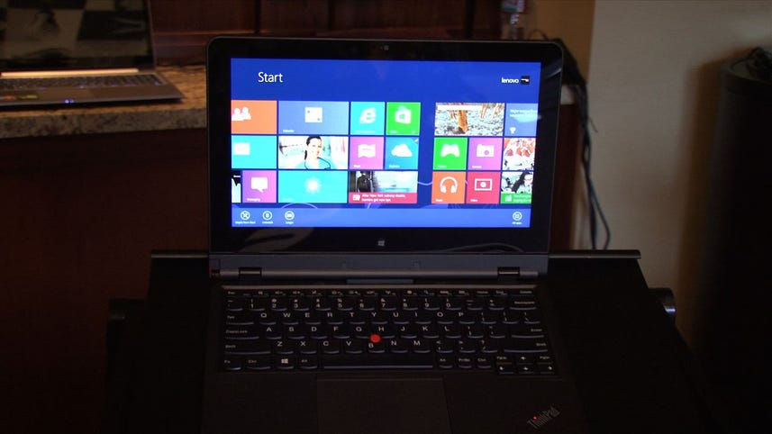 Lenovo unveils the Windows 8 ThinkPad Helix