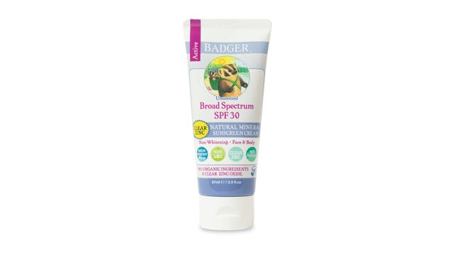 Badger Active Sunscreen Cream