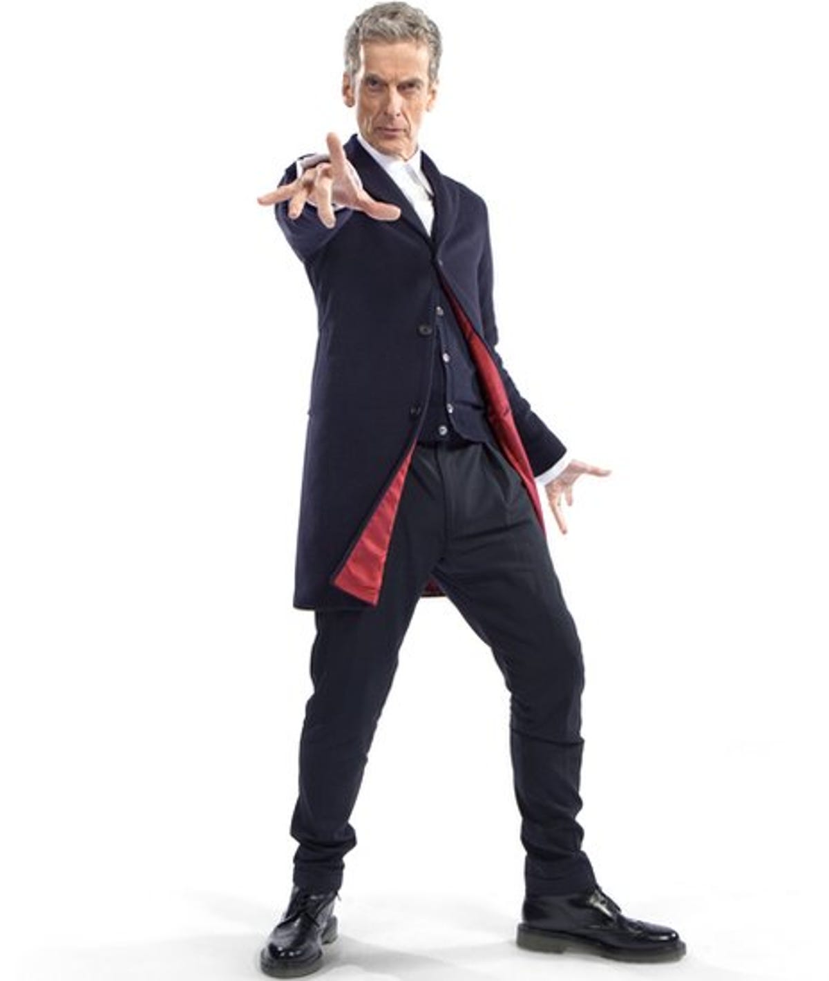 This Doctor wears Dr. Martens! BBC One reveals actor Peter Capaldi's new look for his version of the beloved 