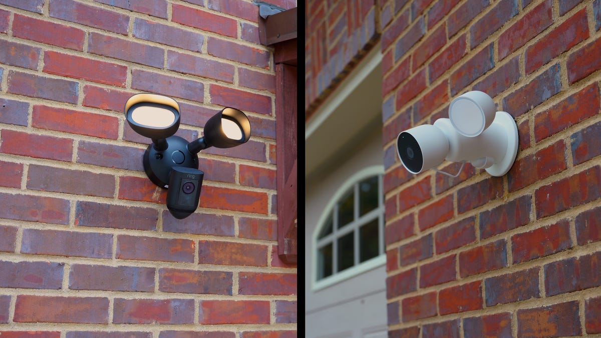 bekken Neem de telefoon op effectief Amazon Ring Floodlight Cam Pro vs. Google Nest Cam with Floodlight - CNET