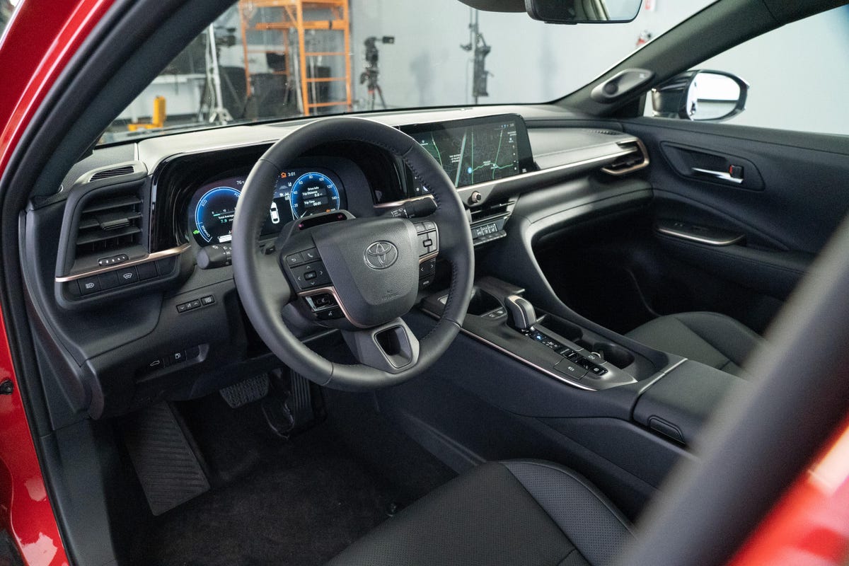 2023 Toyota Crown Platinum interior view
