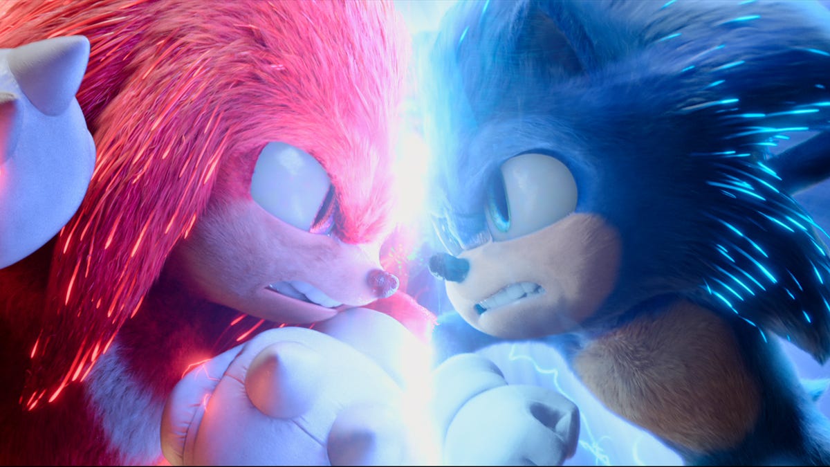 Sonic vs Knuckles in Sonic 2