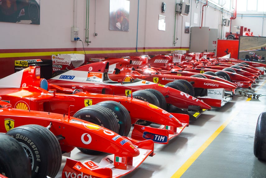 Inside the world's most incredible collection of Ferraris
