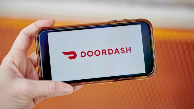 doordash app on phone
