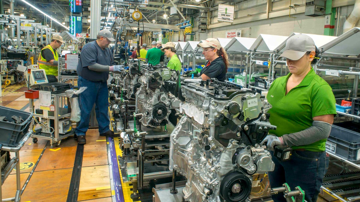 Toyota WV engine production