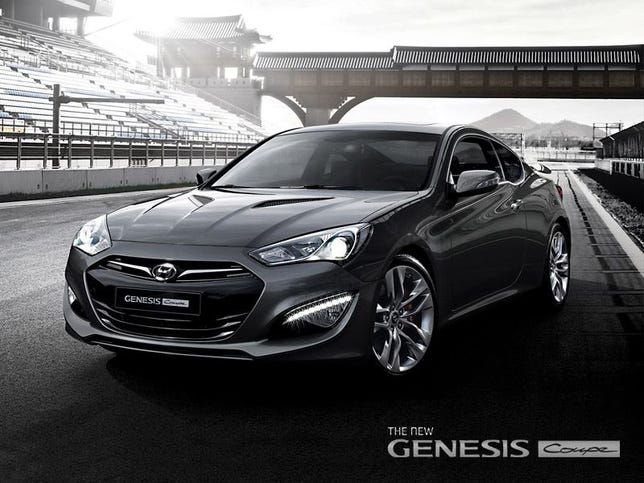 The new Hyundai Genesis Coupe