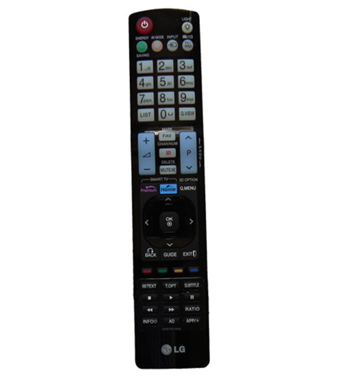 Long and slender remote