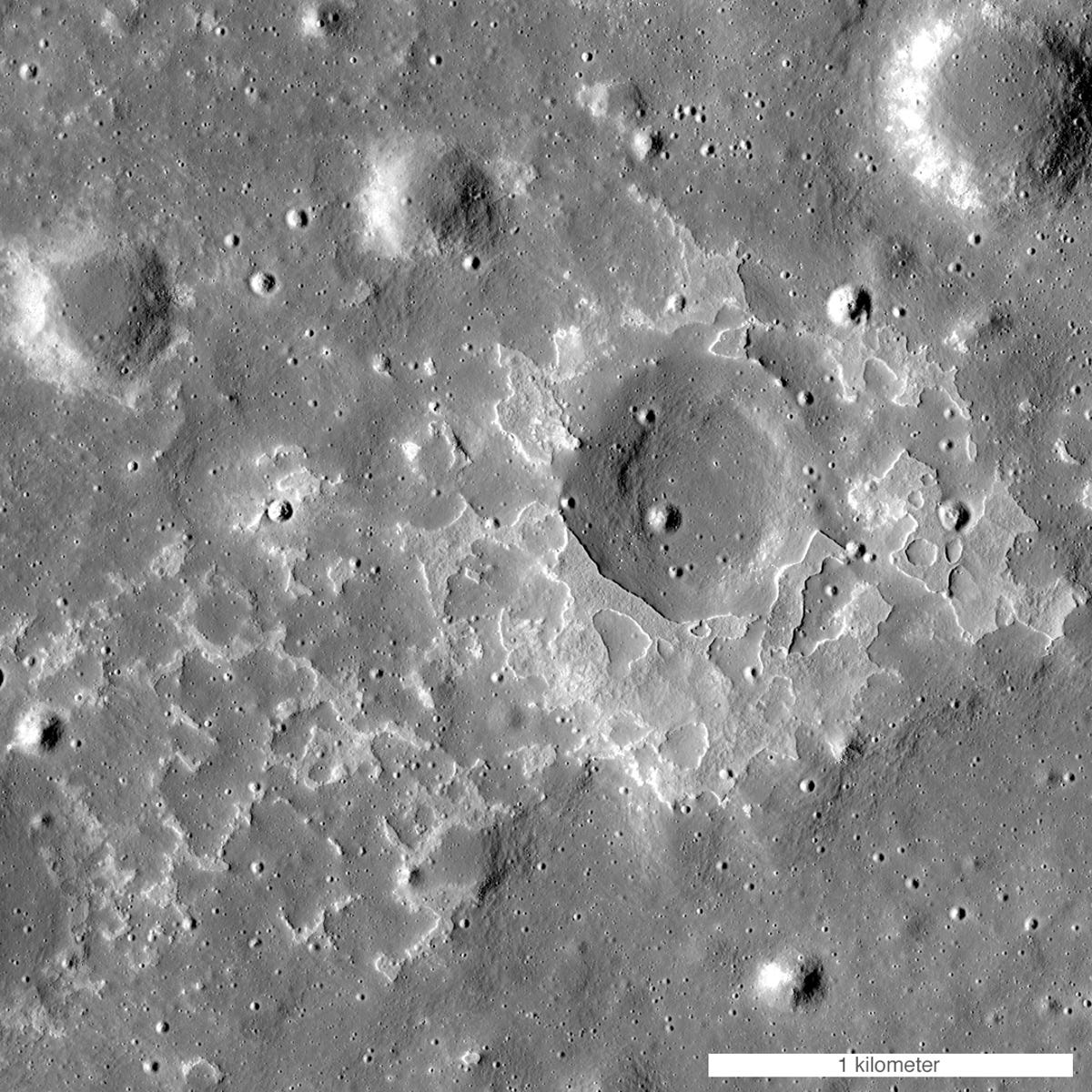 NASA image of moon patch