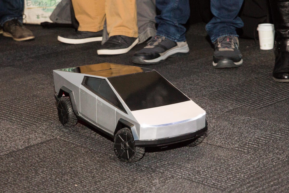 Hot Wheels Mattel Tesla Cybertruck Toy Fair 2020