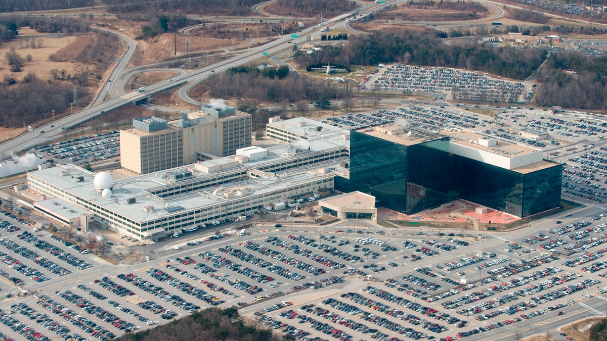 The Fort Meade, Md. headquarters of the National Security Agency, which is vacuuming up Verizon call records "on an ongoing daily basis."