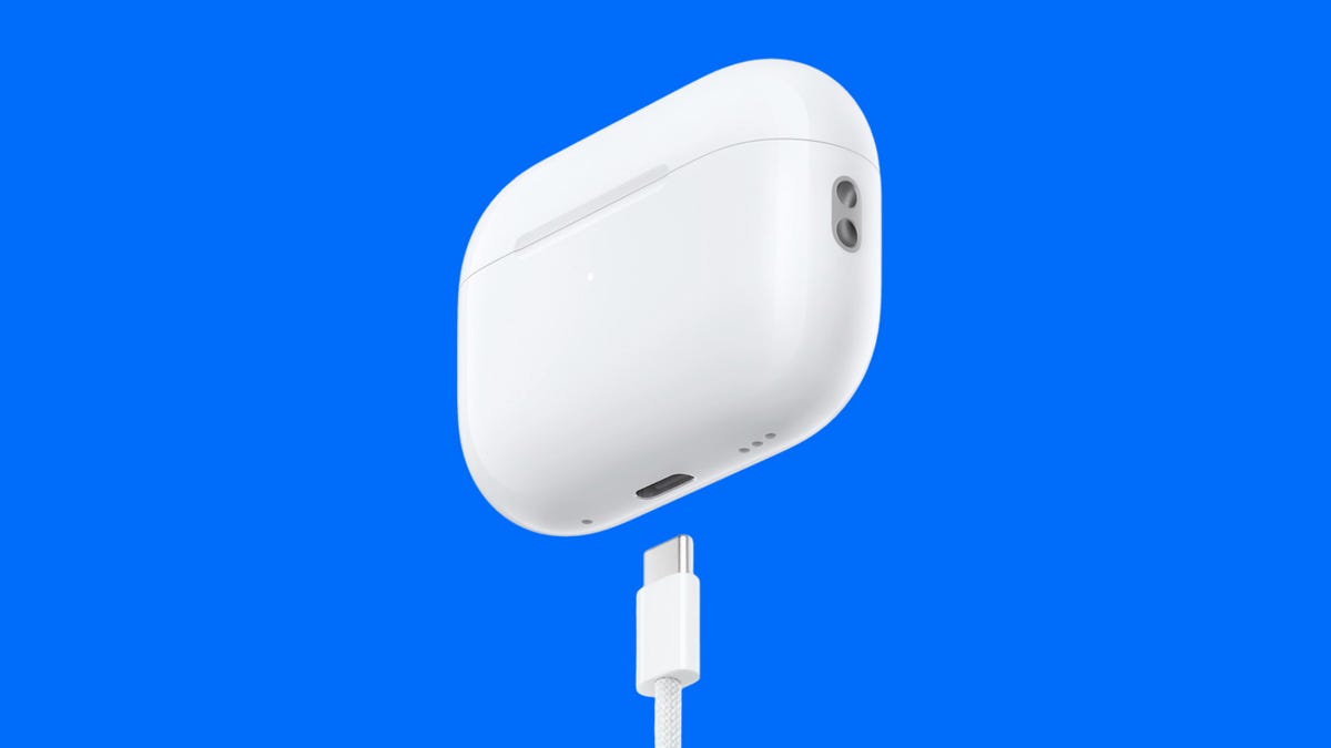 Apple Is Now Selling the USB-C AirPods Pro 2's Charging Case Separately -  CNET