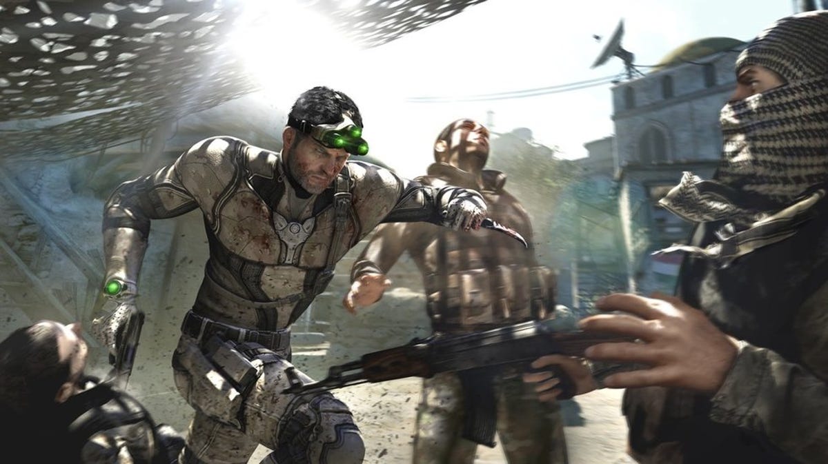 Image: Splinter Cell: Blacklist's main character can kill two guys at once!