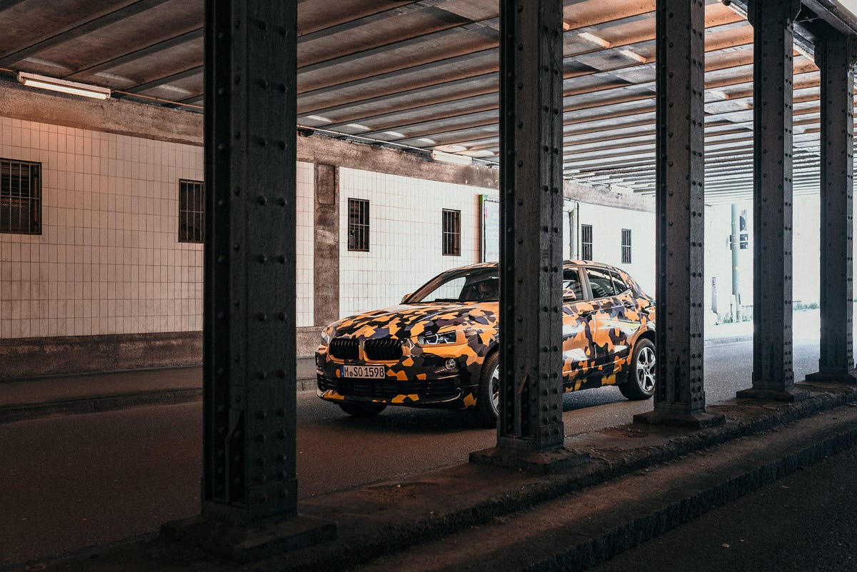 2018 BMW X2 - camouflaged