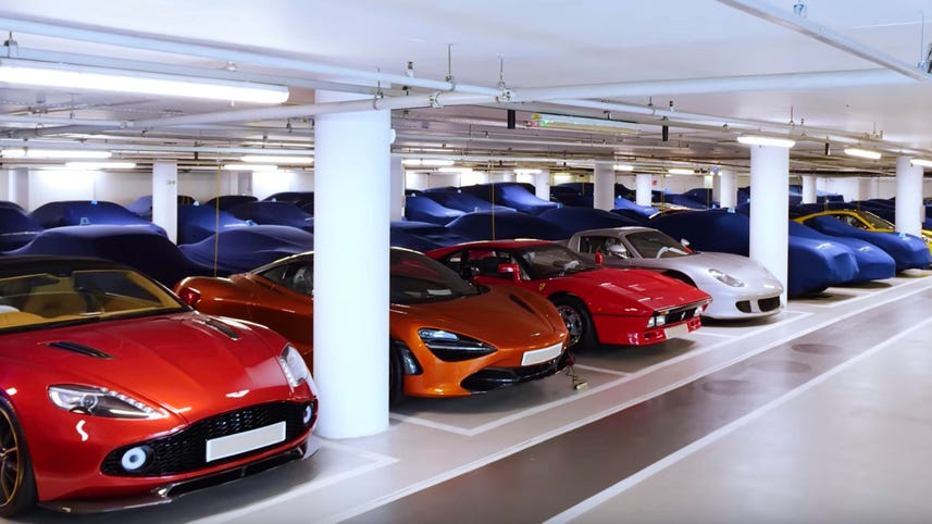There's a secret supercar bunker under London