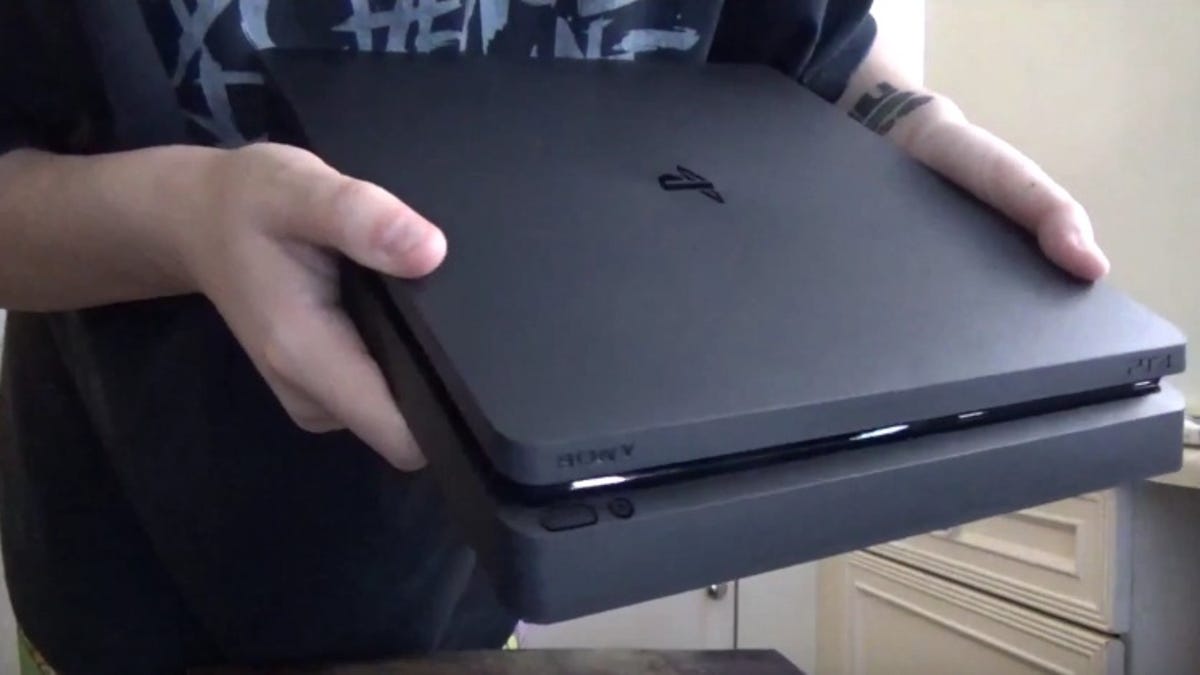 The PlayStation 4 Slim is real (unless it's an elaborate hoax) - CNET