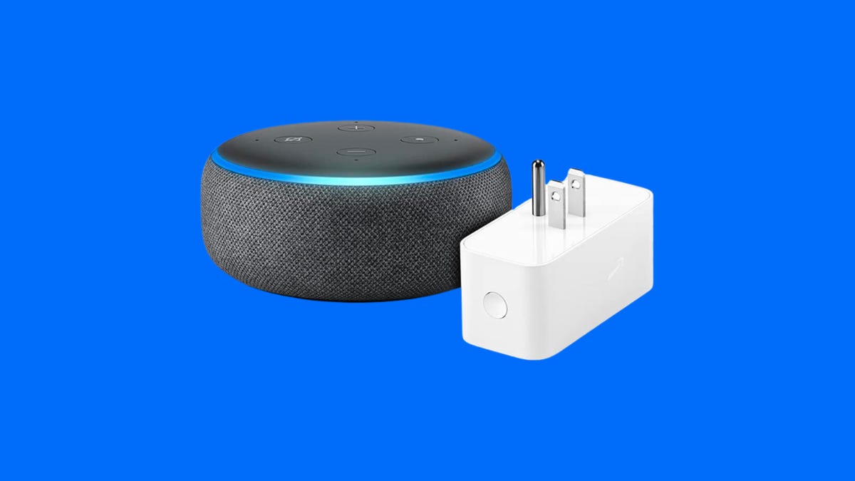 Amazon Echo Dot 3rd gen with Amazon smart plug