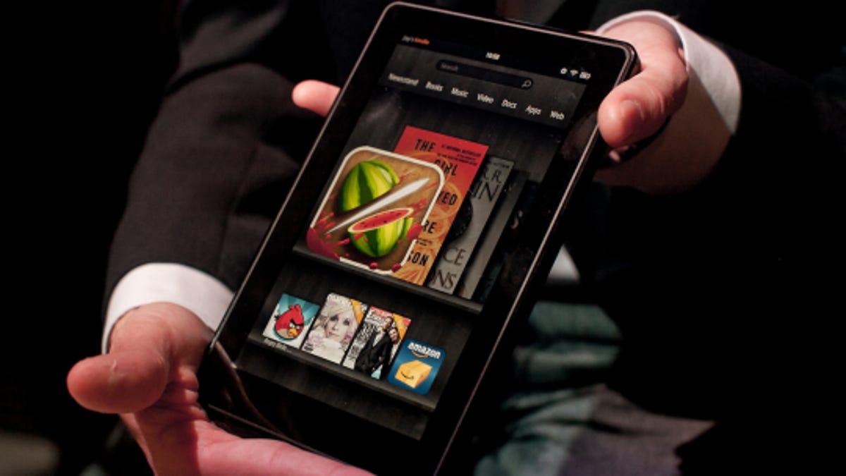 Is Amazon prepping a bigger Kindle Fire for 2012 launch?
