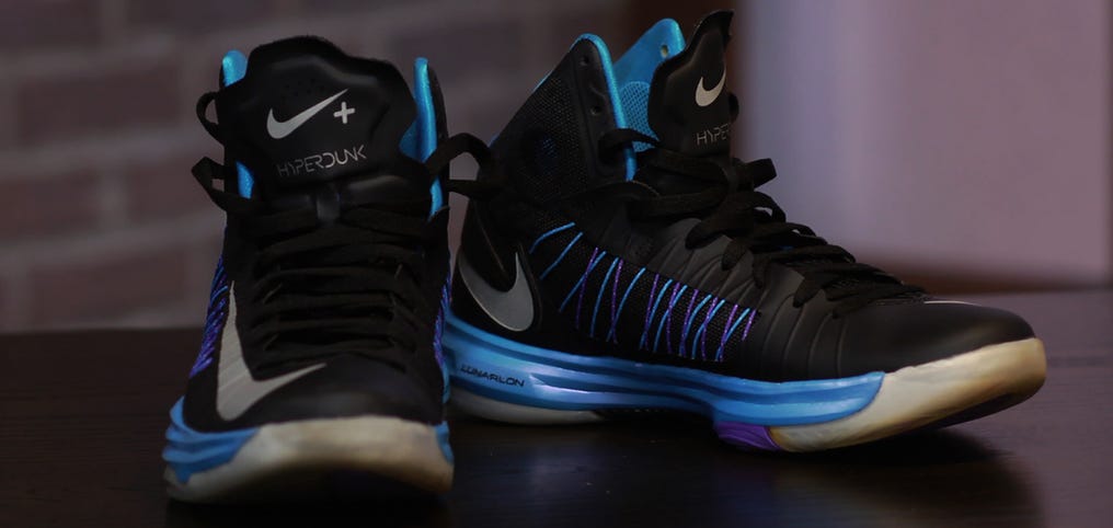 Nike's Lunar Hyperdunk+ tracks your moves on the court