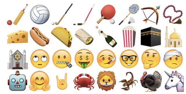 New emojis