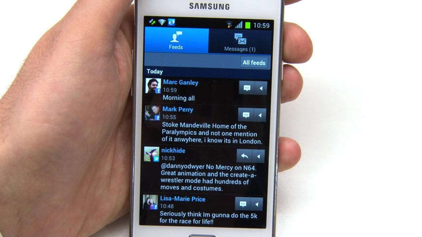 How to use Social Hub on Galaxy S2