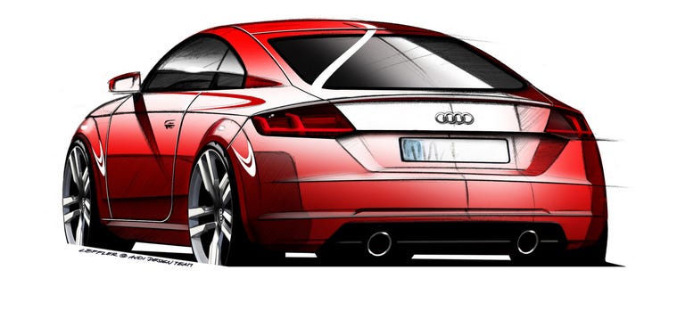 Audi TT sketch