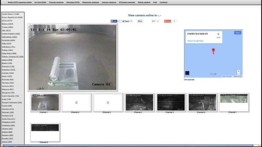 Inside Scoop: Insecam site streams thousands of unsecured webcams