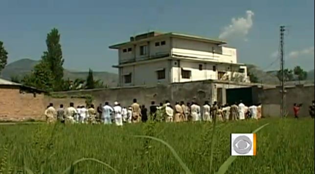 Osama bin Laden's home in Pakistan, raided by the U.S. military on Sunday.