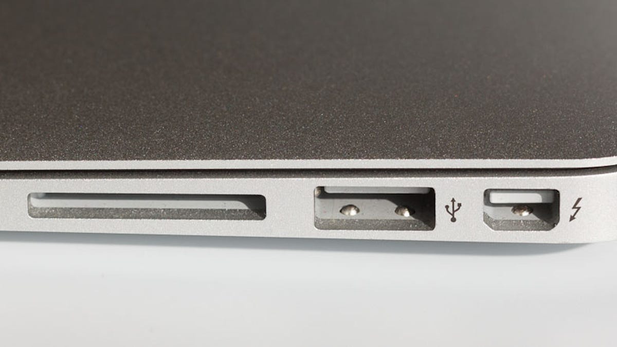 Thunderbolt first arrived on Apple's 2011 MacBooks, iMacs, and Mac Minis. In 2012, Apple added a second port to its top-end 15-inch MacBook Pro models.