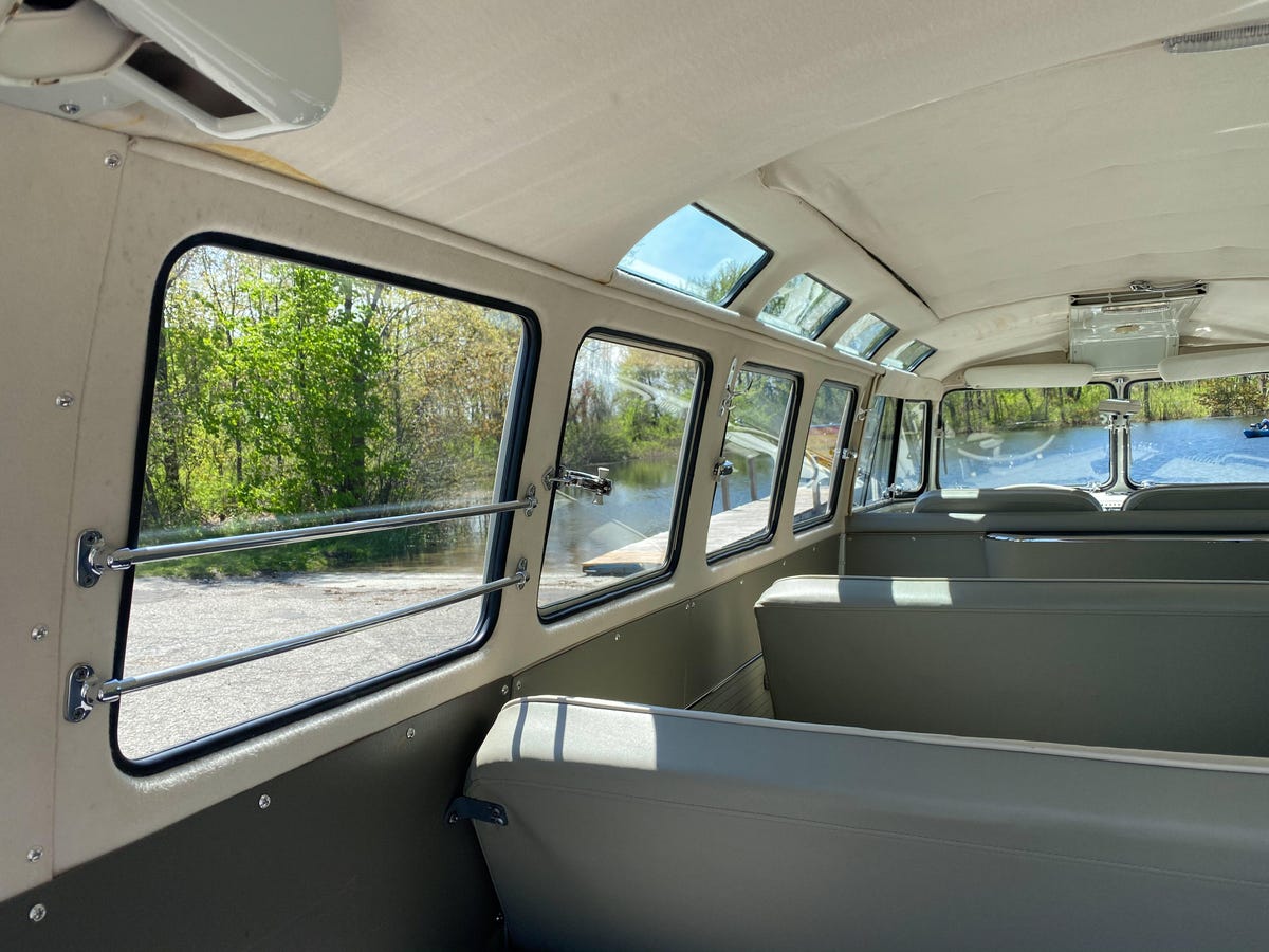 1967 Volkswagen Type 2 Bus windows