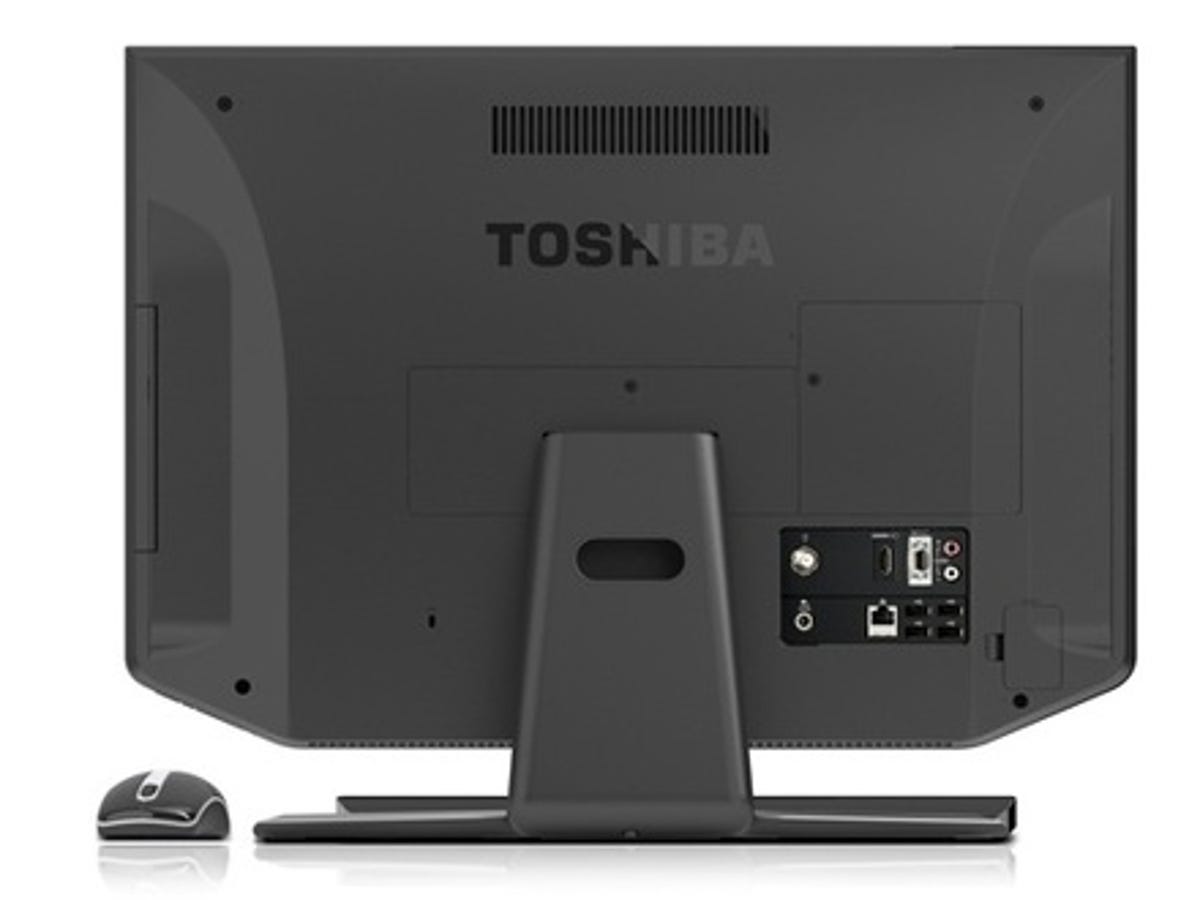 Toshiba Qosmio DX730 back